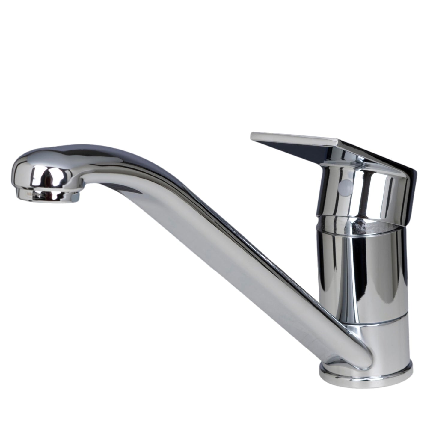 JAQUAR LYRIC Series Table Mounted Swinging Spout HOT and COLD SINK MIXER (Chrome) | TOP LEVER, Brass Body Water Tap/Faucet/Cock for Bathroom/Kitchen Wash Basin | LYR-CHR-38173B