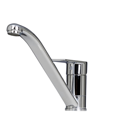 JAQUAR LYRIC Series Table Mounted Swinging Spout HOT and COLD SINK MIXER (Chrome) | TOP LEVER, Brass Body Water Tap/Faucet/Cock for Bathroom/Kitchen Wash Basin | LYR-CHR-38173B